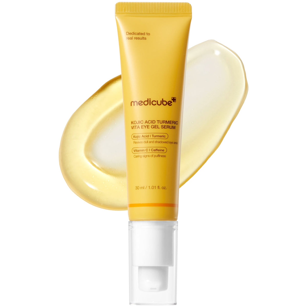 Sérum en gel para ojos con ácido kójico y cúrcuma