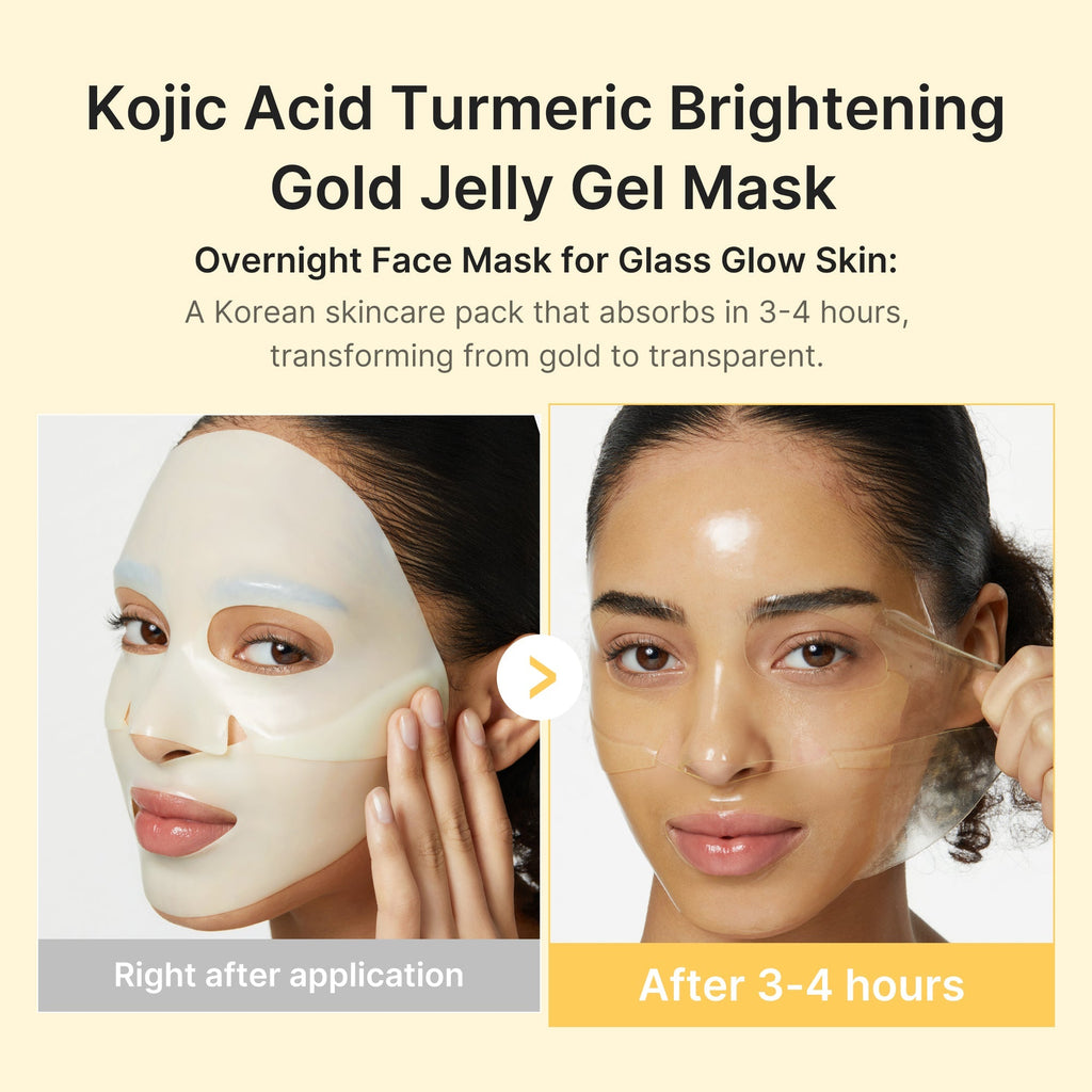 Mascarilla Gelatina de Oro con Ácido Kójico y Cúrcuma