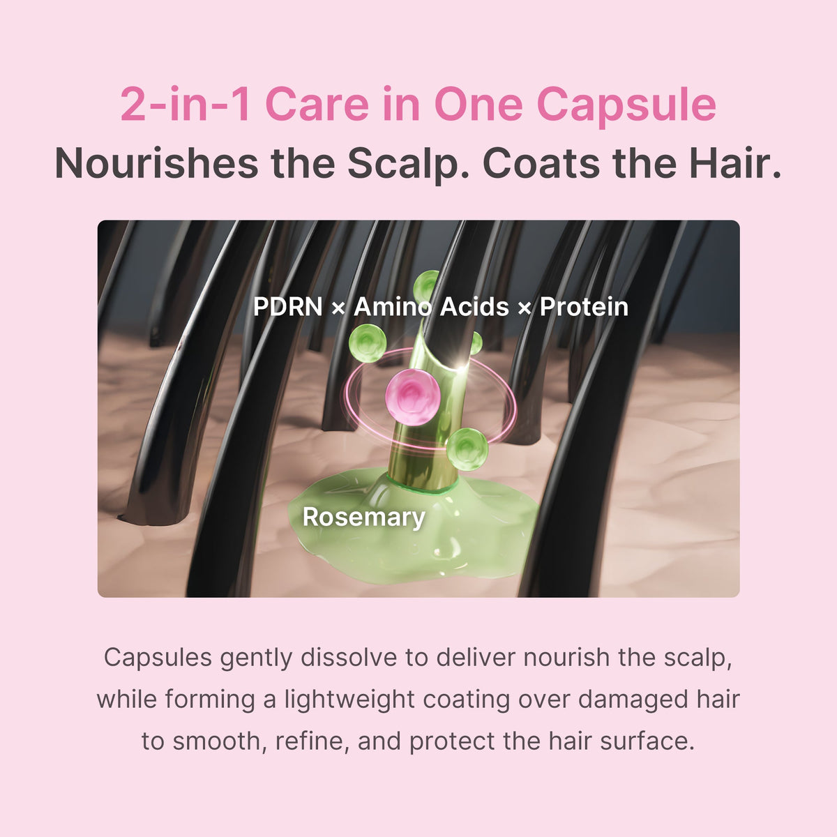 Acondicionador Rosemary PDRN para Cabello y Cuero Cabelludo