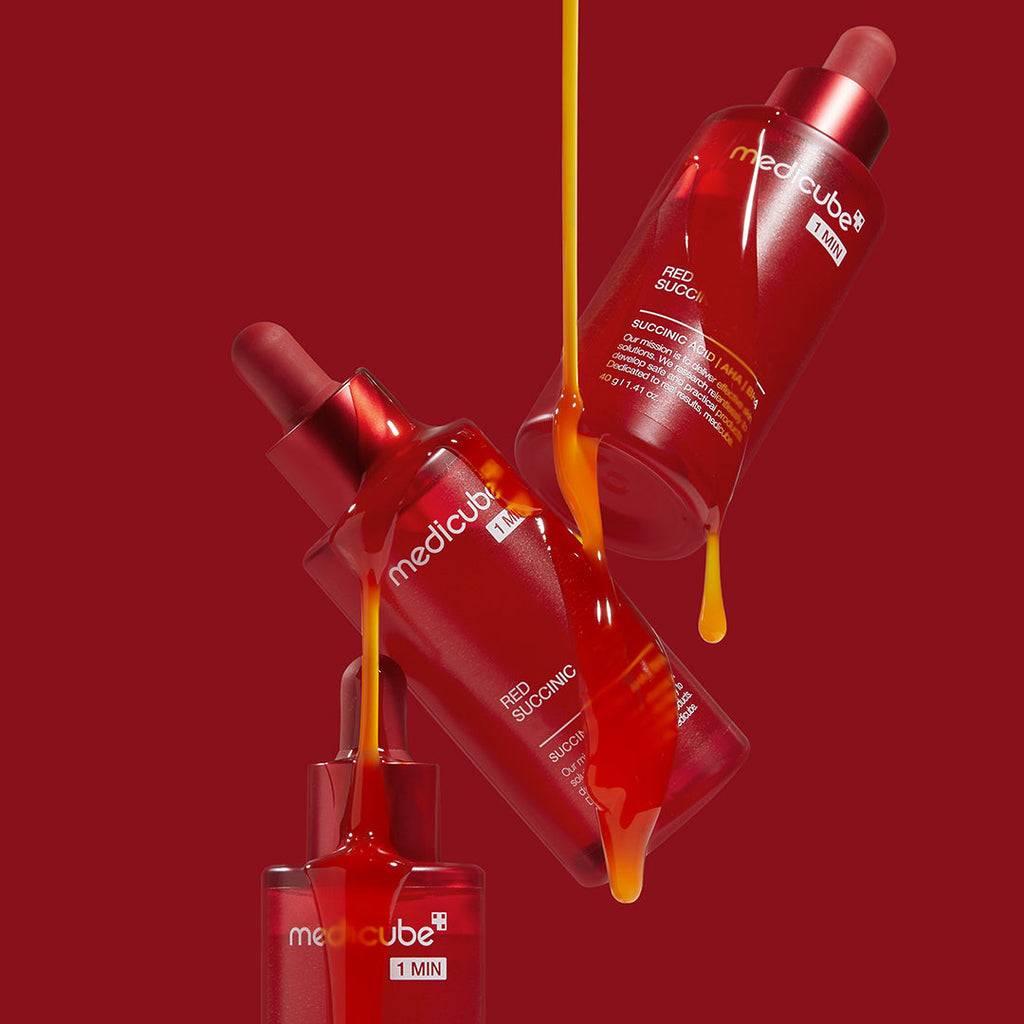Sérum Booster Limpiador con 21% de Ácido Succínico Rojo